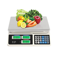 Báscula Electrónica Comercial con Cálculo de Precio  40 kg