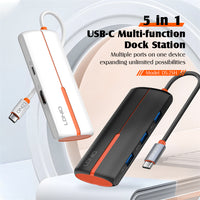 Hub USB-C 5 en 1 LDNIO DS25H HDMI 4K PD 100W