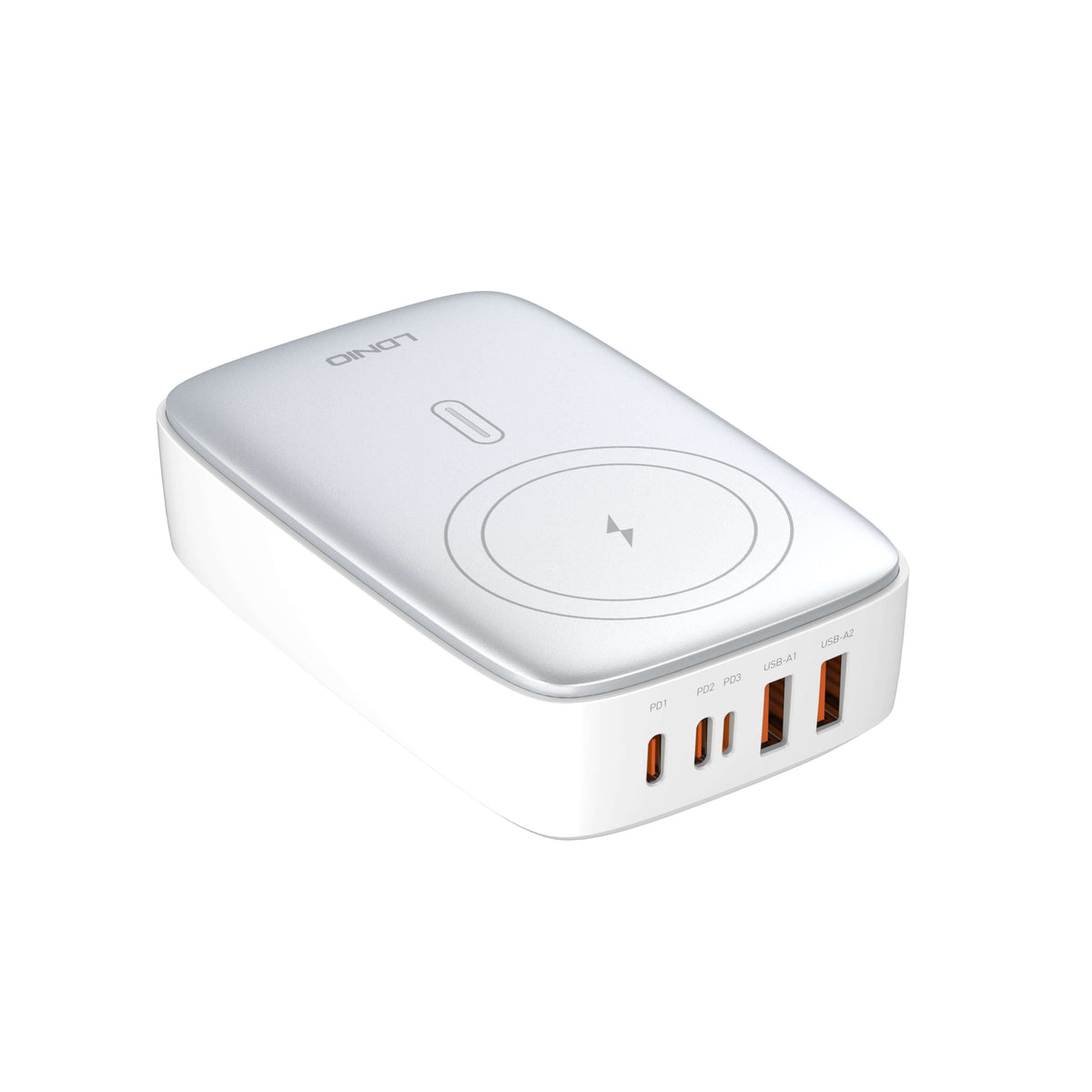 Cargador de Pared LDNIO Q4010 140W GaN Carga Rápida