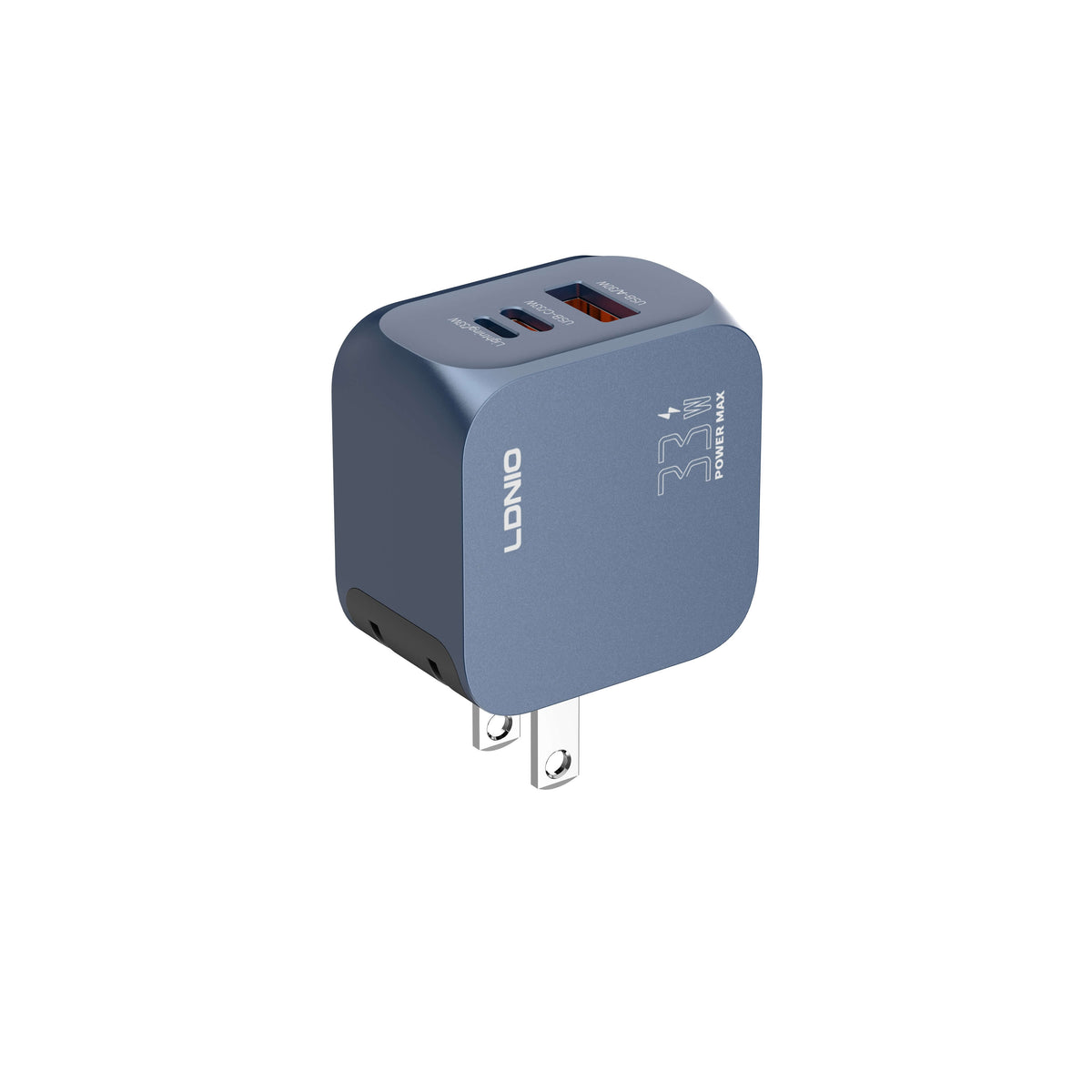 Cargador de Pared LDNIO Q5 33W 2 Puertos Carga Rápida