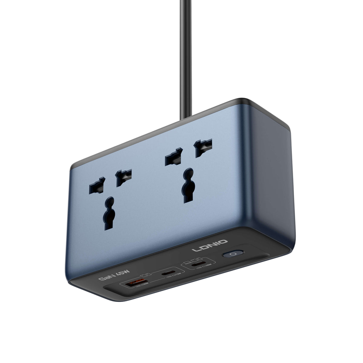 Multitoma de Escritorio LDNIO SC1 45W USB-C 2500W