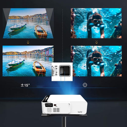 Mini Proyector De Video 04 -  7500 Lumenes Led