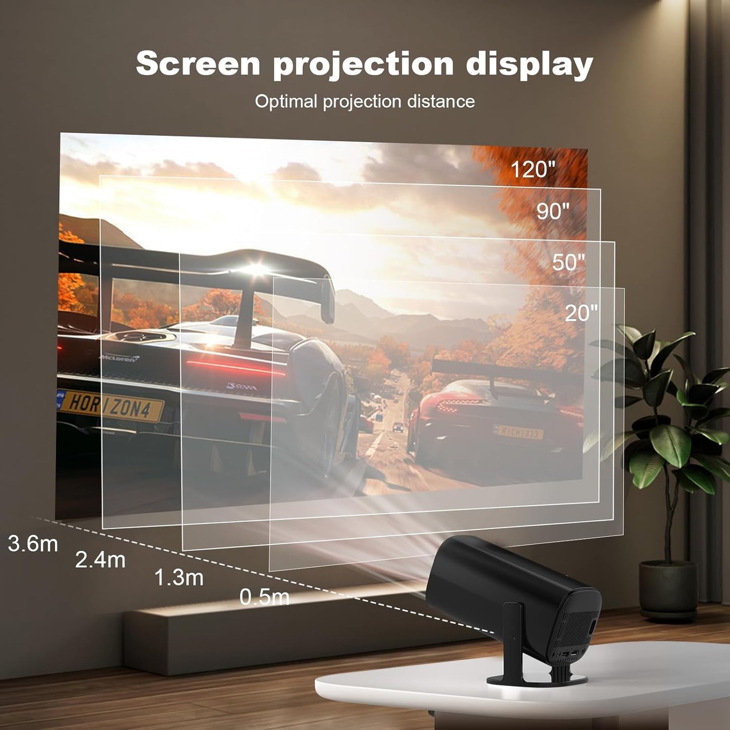 Proyector Portatil SFK Ultra HD