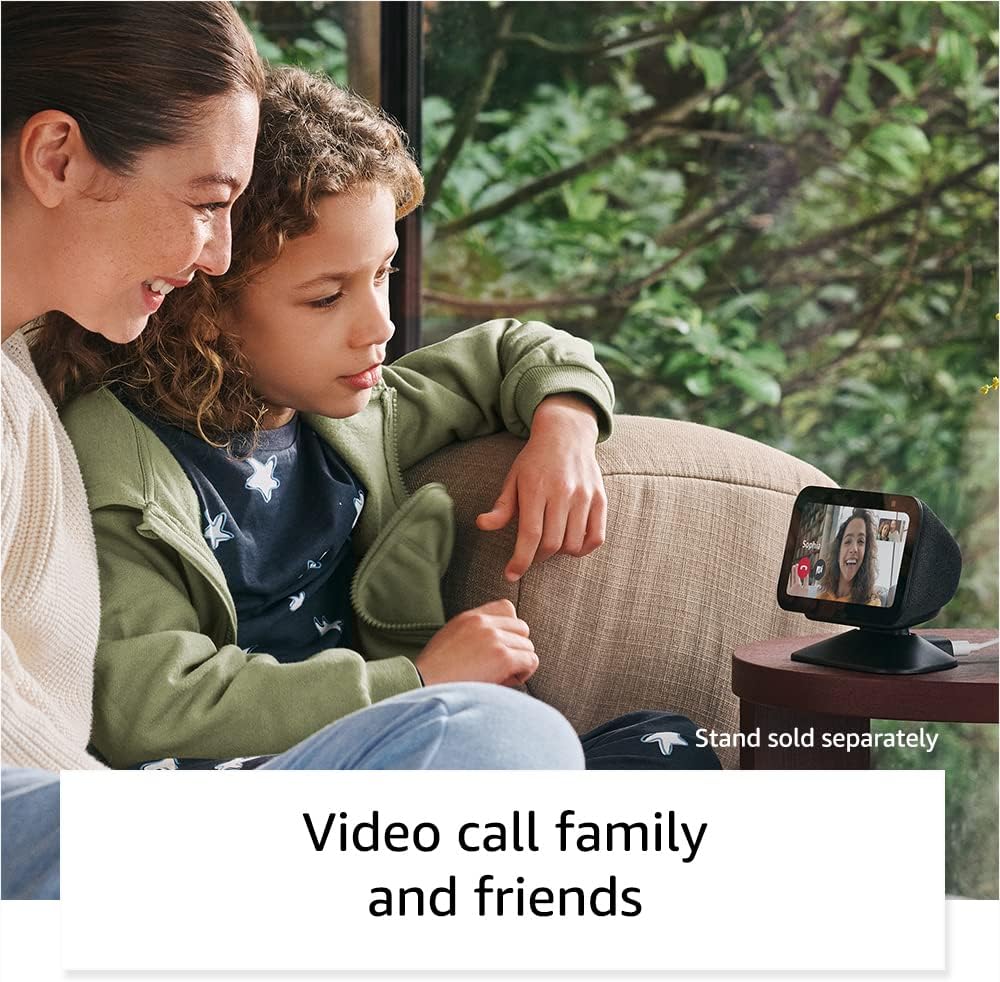 Amazon Echo Show 5 (modelo más reciente), Pantalla inteligente con 2x bajo y sonido claro