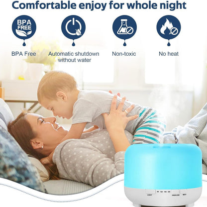 Humidificador Cronoterapia Led + Envío Gratis 