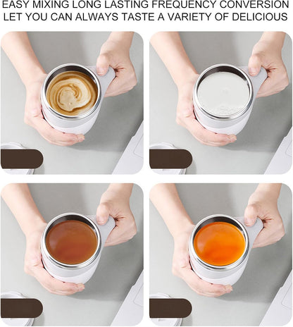 Taza Eléctrica Mezcladora Automática Magnética