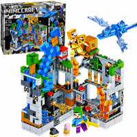 Set De Lego Minecraft 551 Piezas Con Luz Led