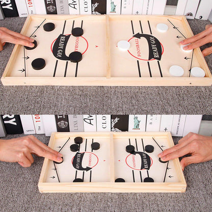 Mesa de hockey de madera