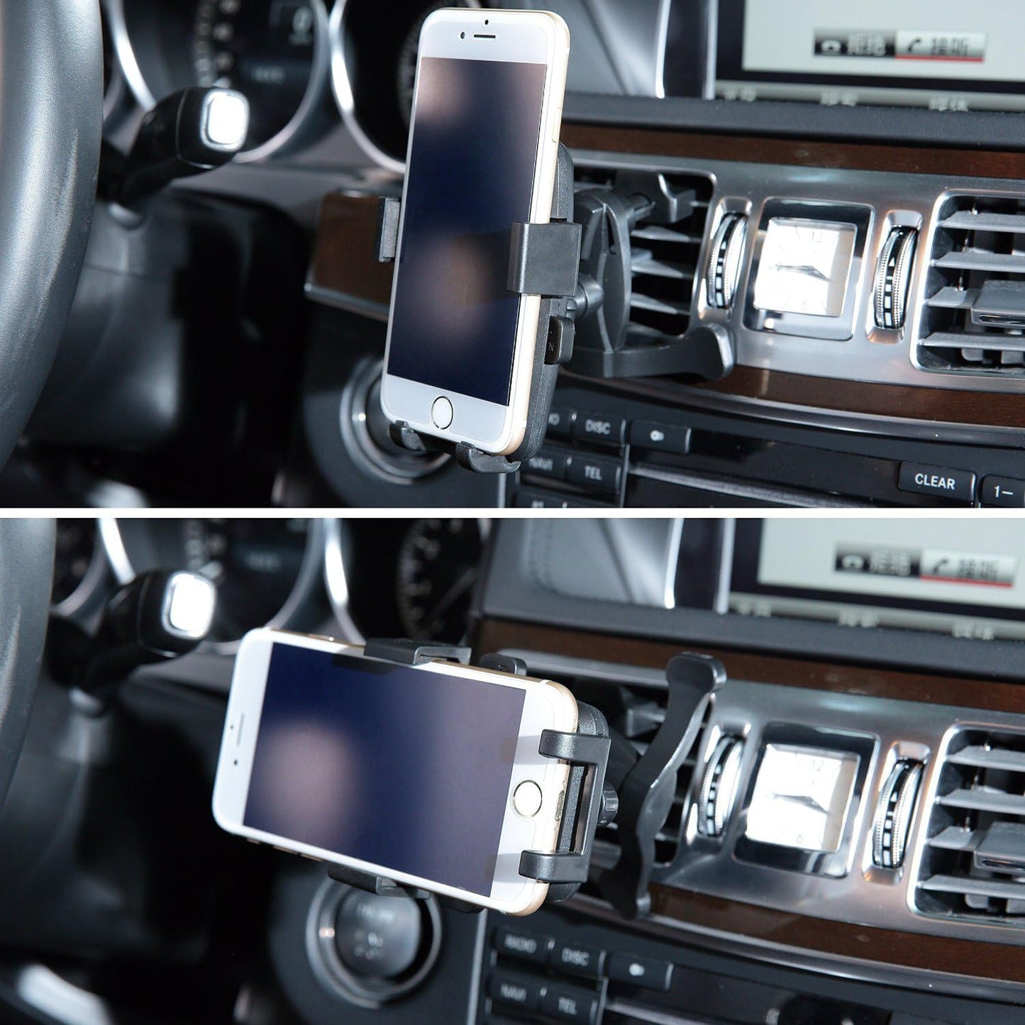 Soporte Porta Celular De Carro Para Rejilla 