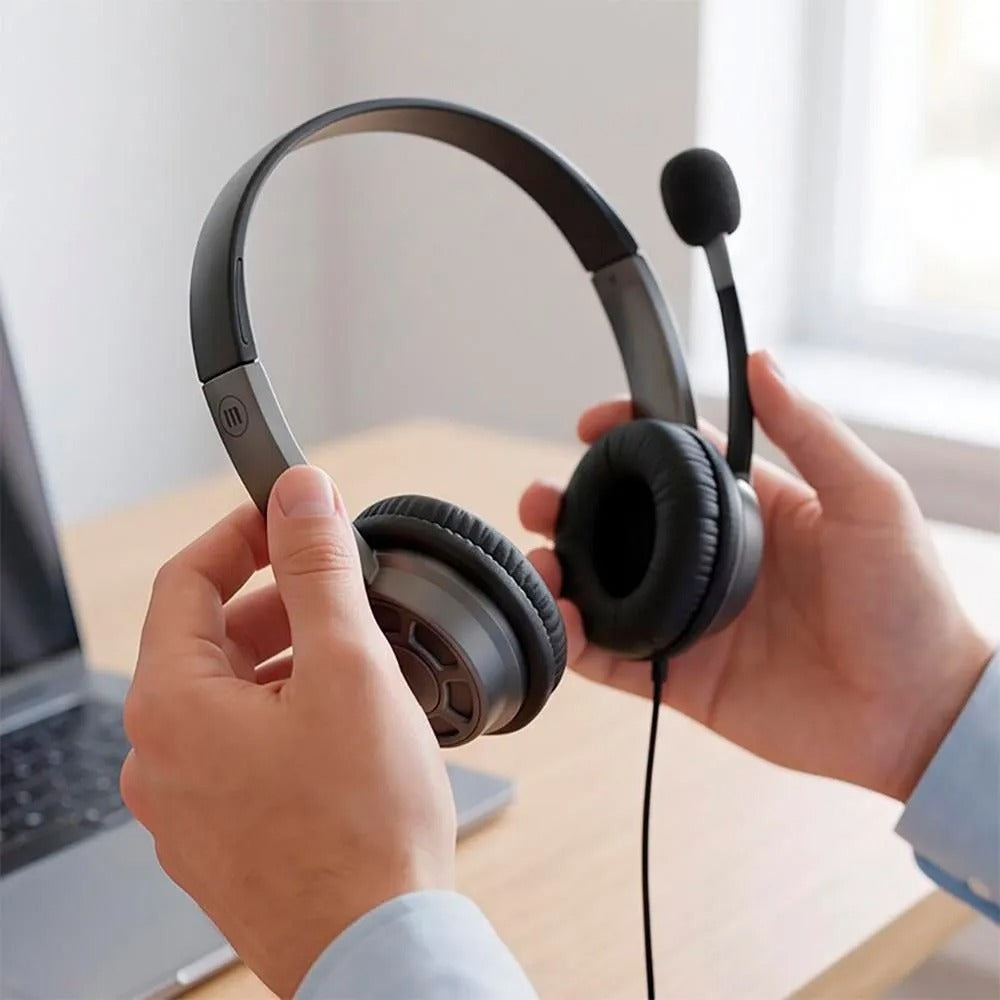 Audífonos Maxell Stereo Headset USB-C con Micrófono
