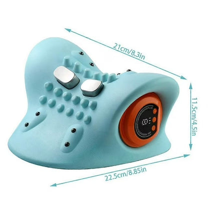 Almohada Masajeadora Cervical con Niveles de Vibracion