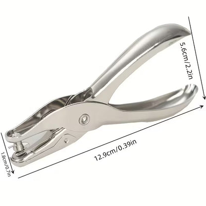Perforadora de Metal Para Papel 1 Hueco