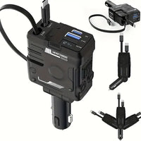 Cargador Para Carro 4 en 1 66W