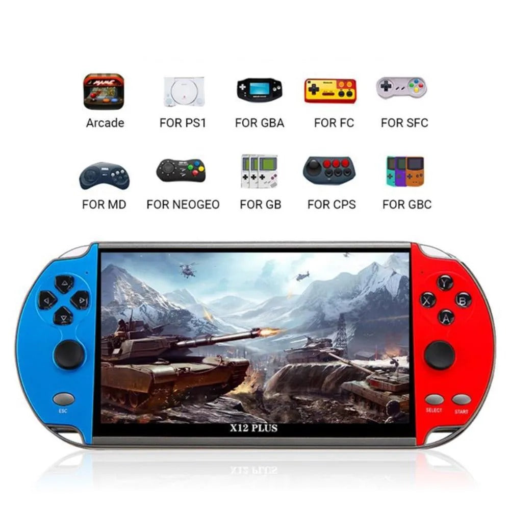 Consola De Juegos Portátil Retro X12 PLUS
