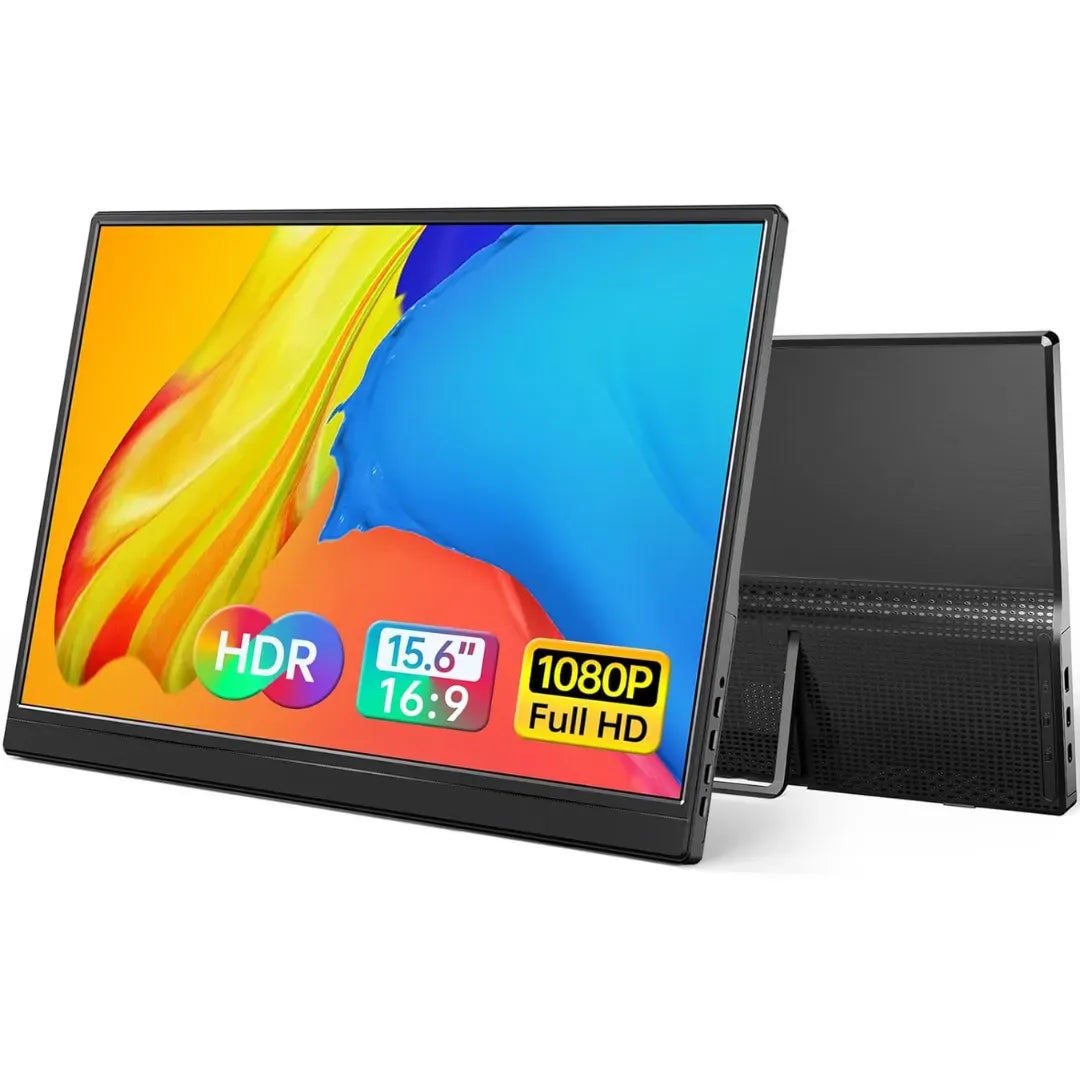 Monitor Portátil FHD 1 080P con USB-C y HDMI + Estuche gratis