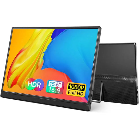 Monitor Portátil FHD 1 080P con USB-C y HDMI + Estuche gratis