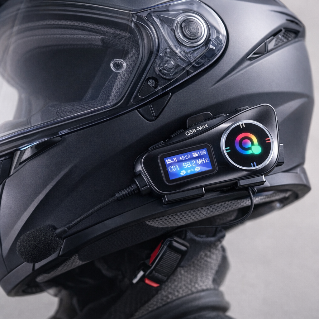 Intercomunicador Bluetooth para Casco Q58-Max