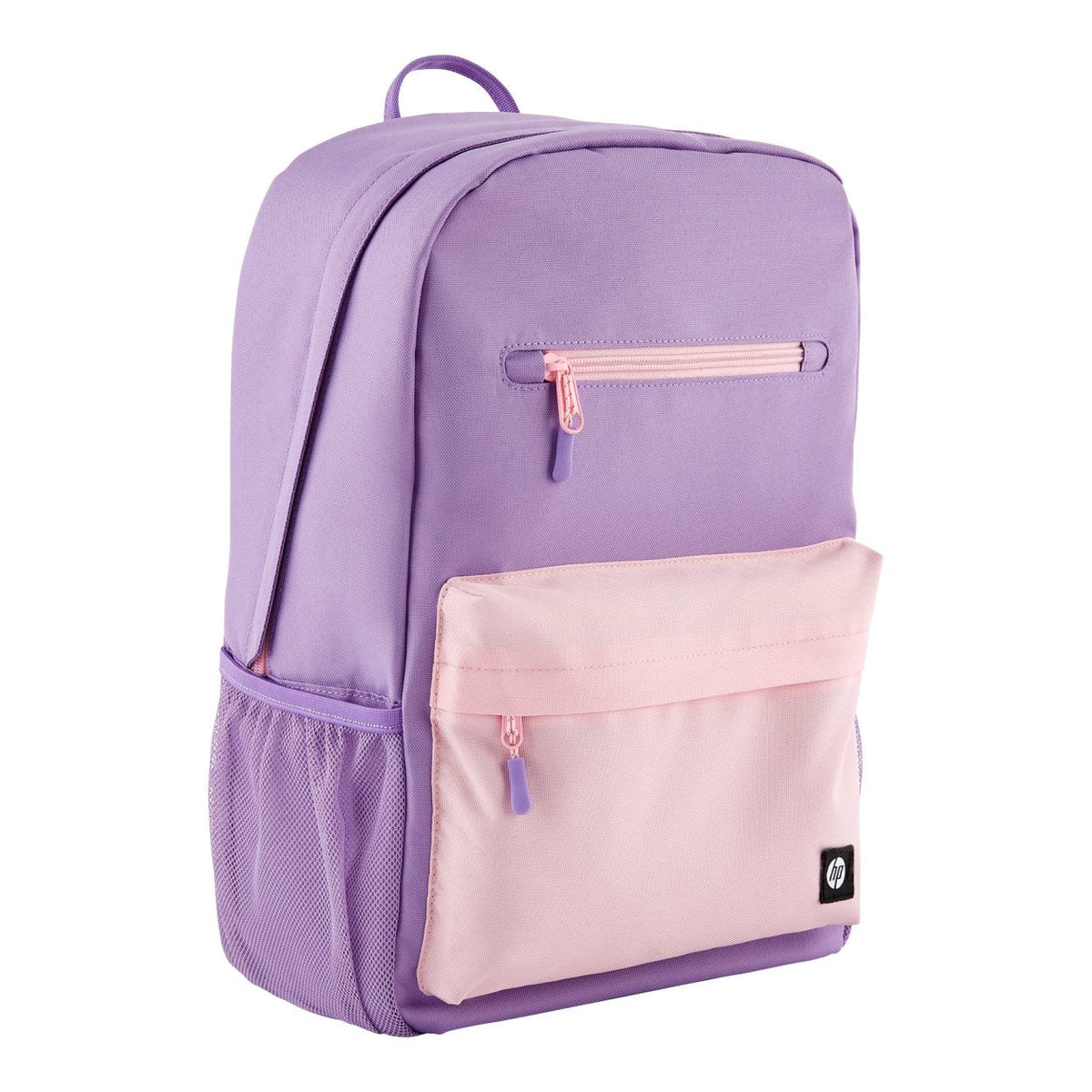 Morral HP Campus lavanda detalle