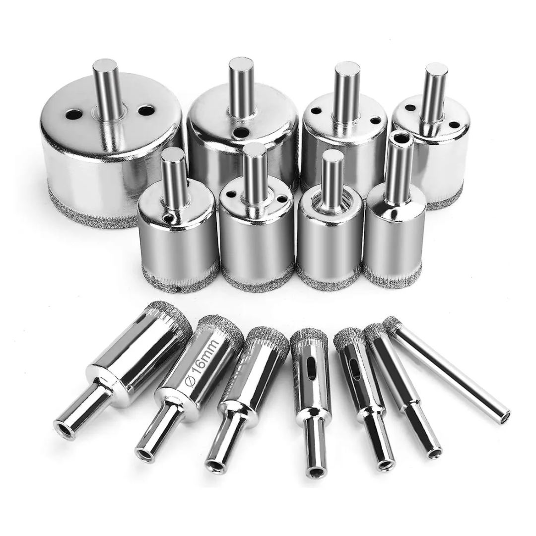 Kit de Brocas de Diamante Premium 15 Piezas