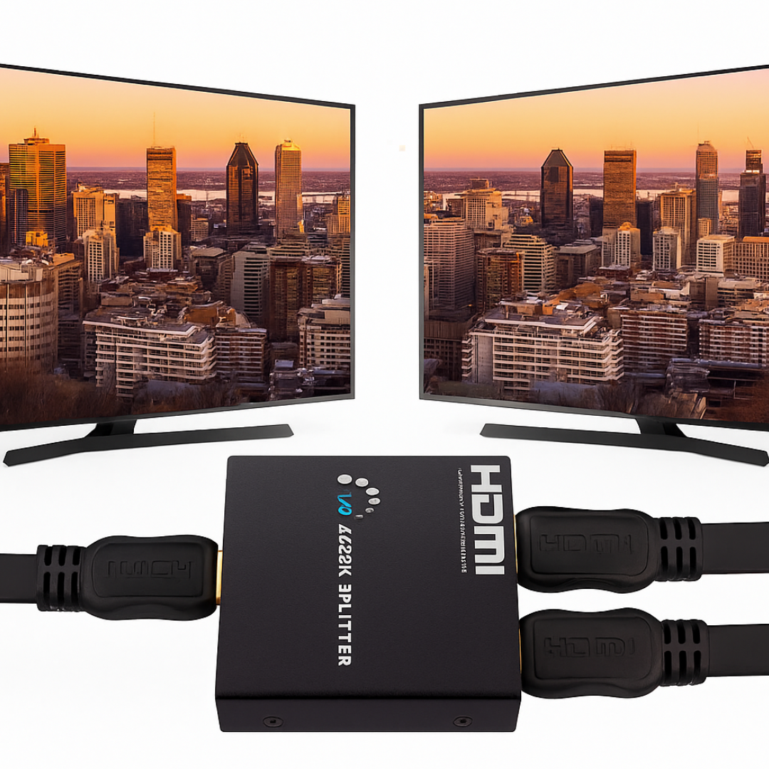 Multiplicador De Salida HDMI 1 Entrada 2 4K