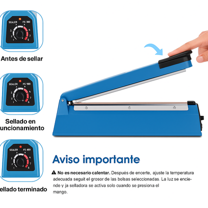 Maquina Selladora De Bolsas Plasticas Termica