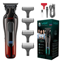 Maquina Clipper Profesional VGR V-013 Recargable