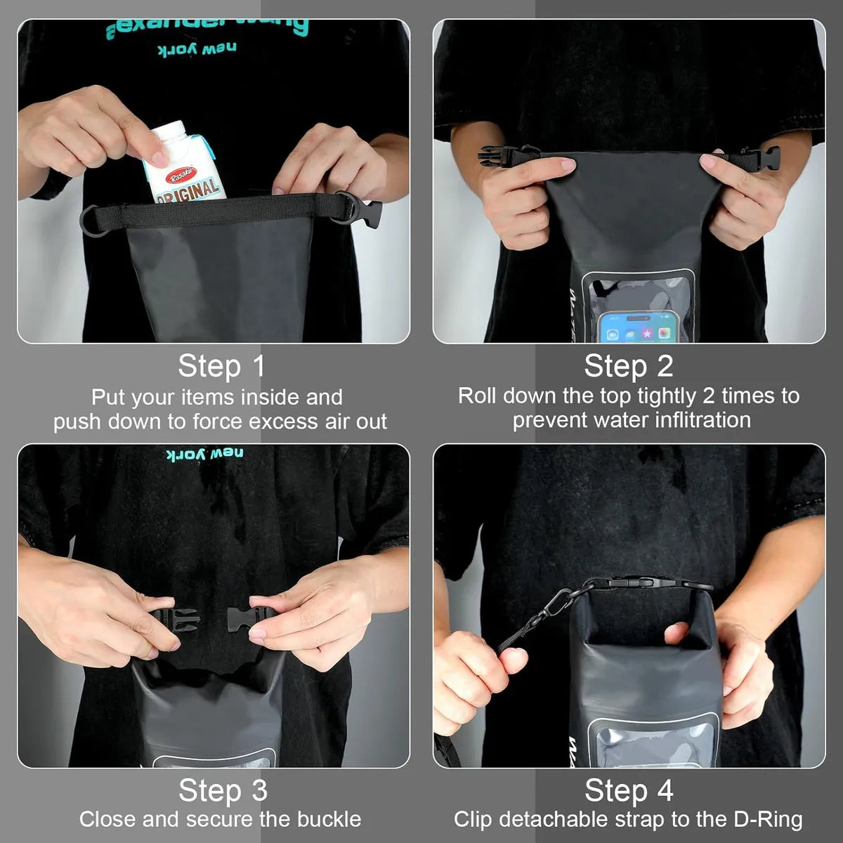 Bolsa Impermeable Para Playa De 2L