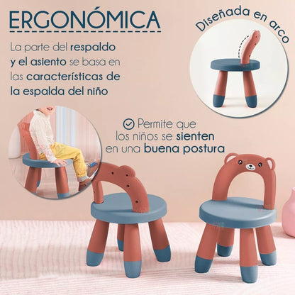 Silla Infantil De Plástico