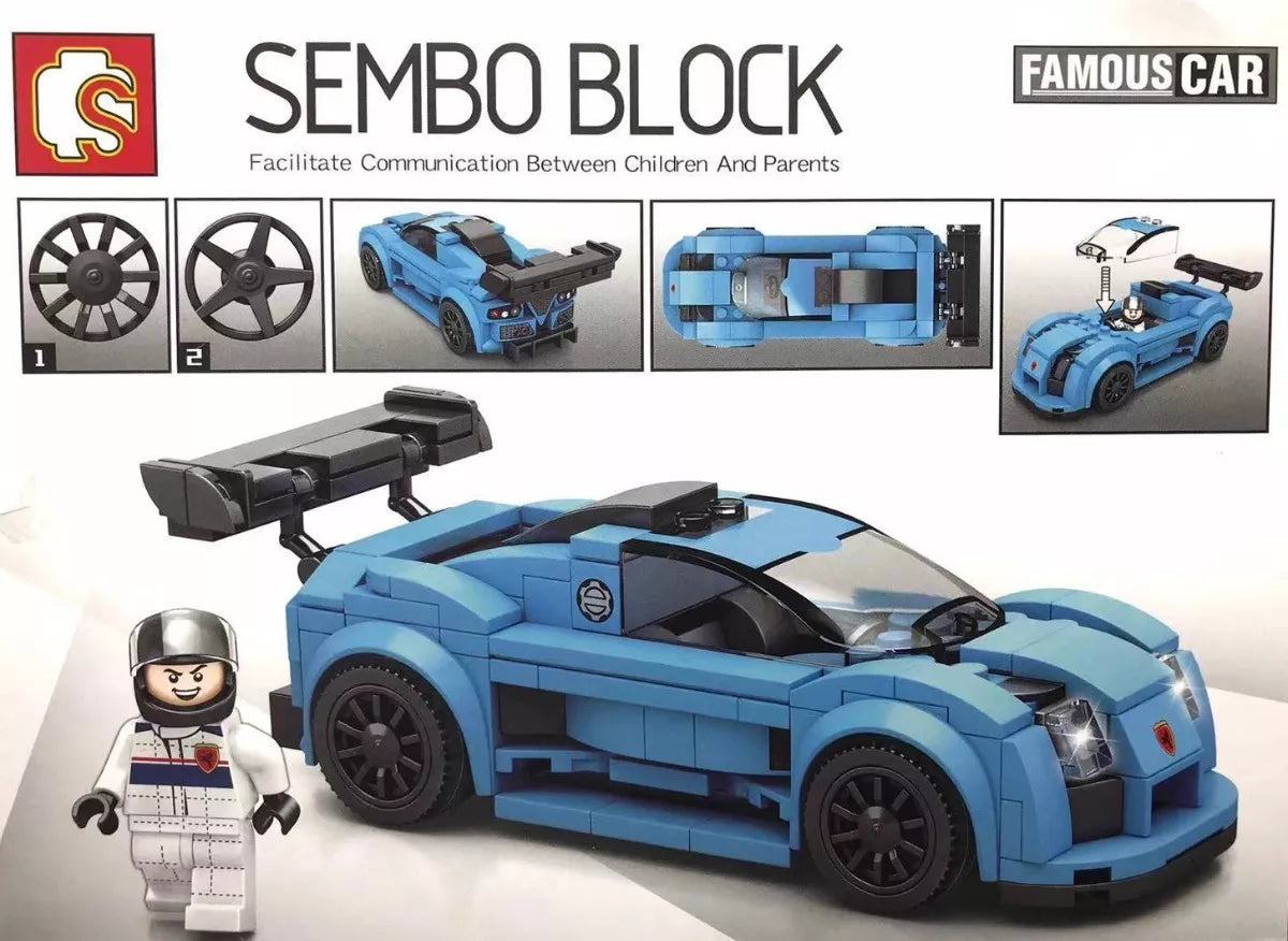 Lego Race Car 209 Pieces + Free Shipping 