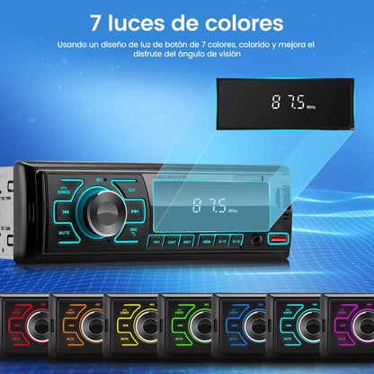 Car Stereo Radio with Bluetooth + Free Shipping 