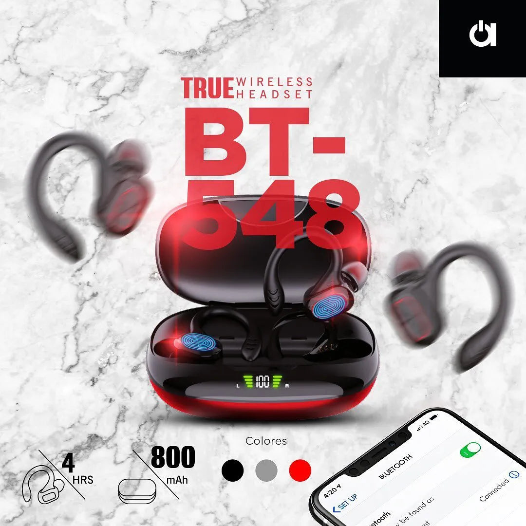 Audífonos Harvic BT-548 A Prueba De Salpicaduras