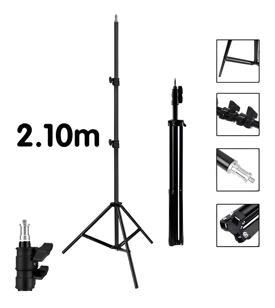 Aro De Luz 45 Cm Rgb + Trípode Profesional Y Control Remoto