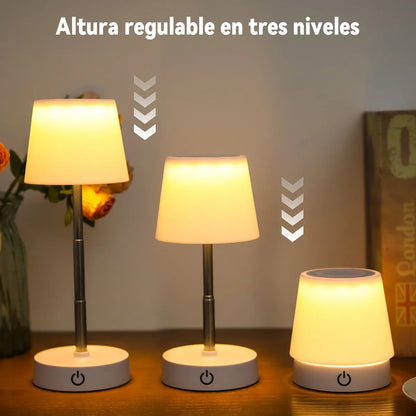 Lámpara De Mesa Recargable Nano-Tec