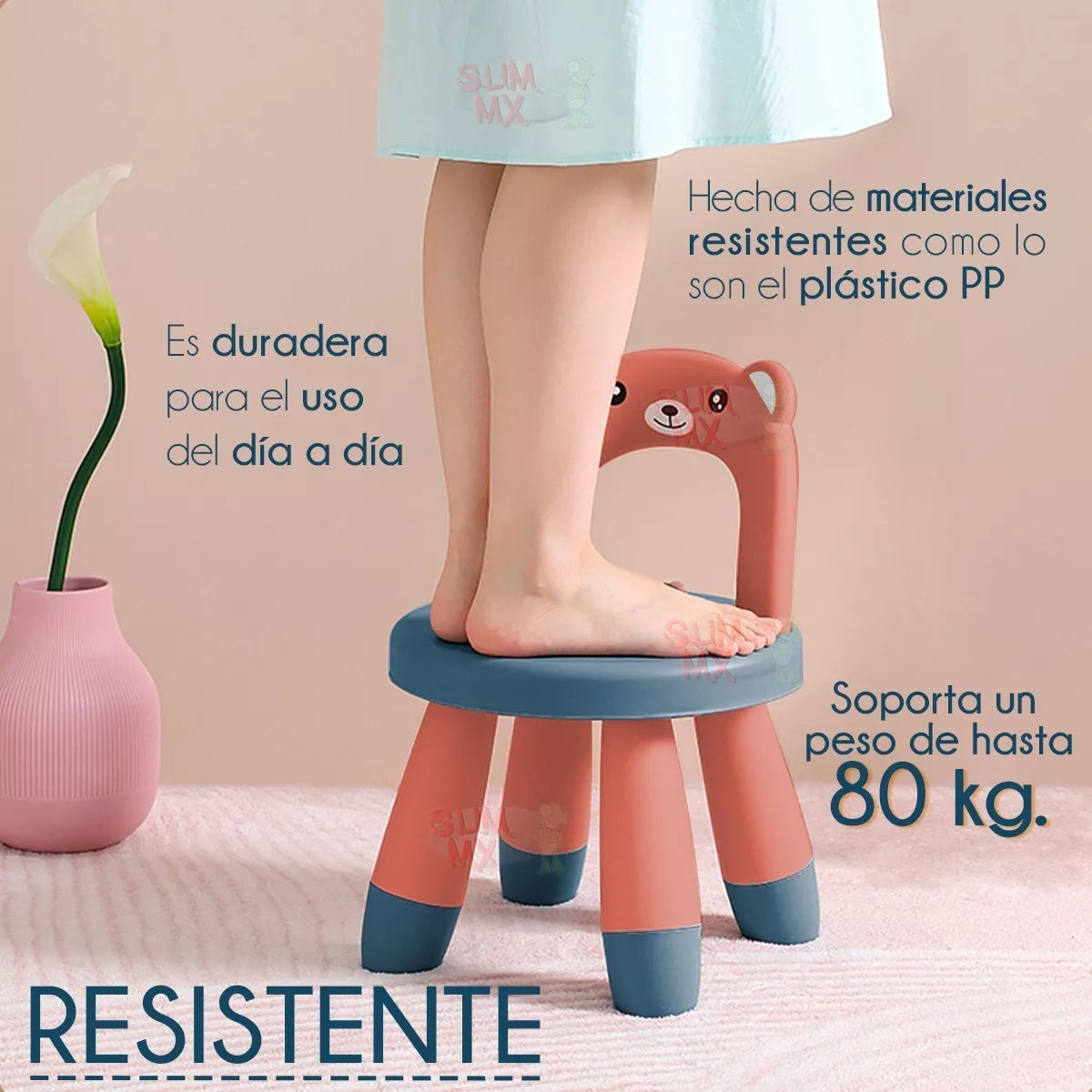 Silla Infantil De Plástico