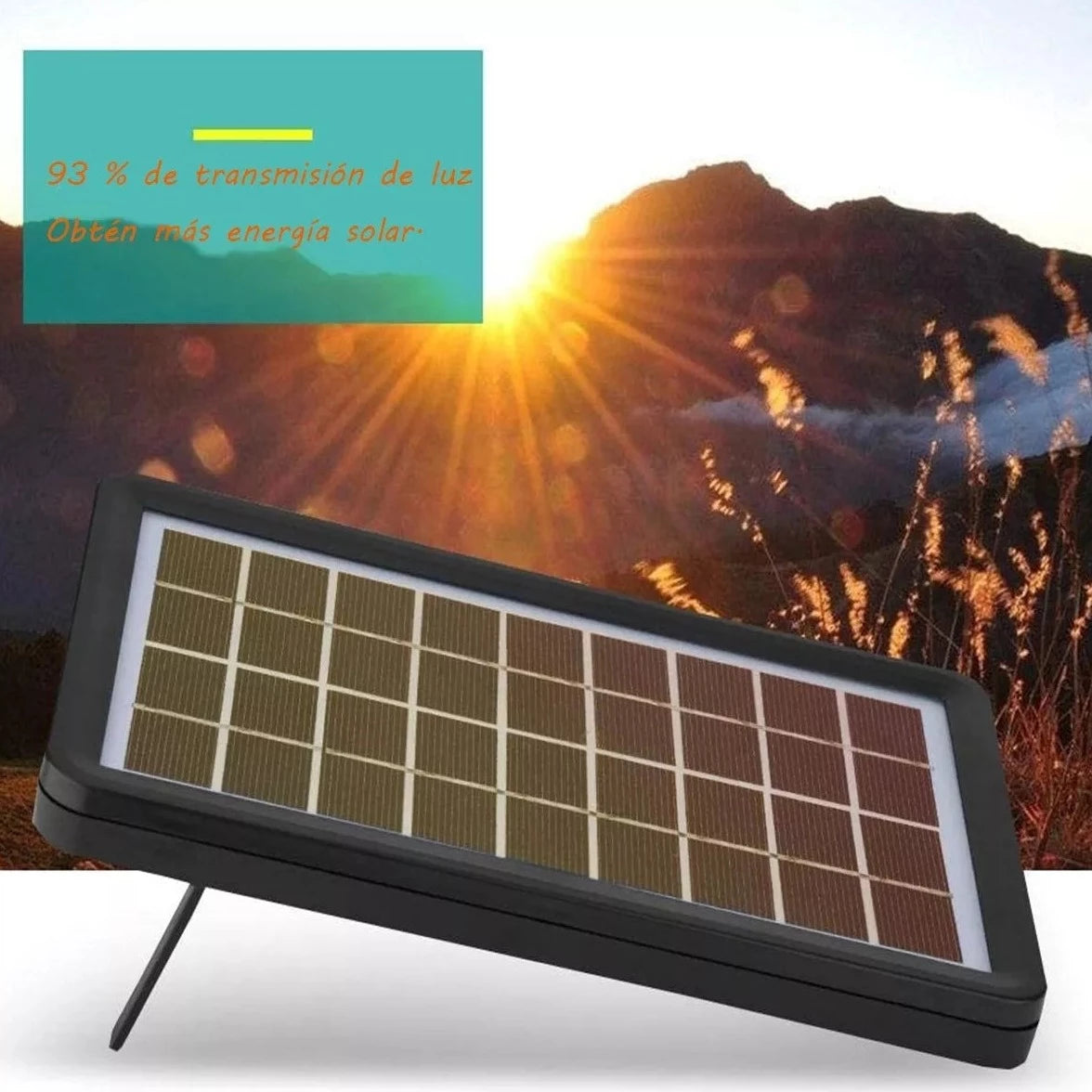Cargador Para Celular De Panel Solar 8 Watts + Envío Gratis 