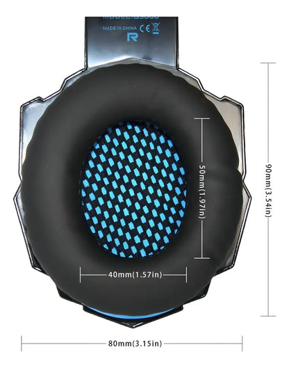 Diadema Gamer Bengoo G9000 Sonido Envolvente Micrófono Cancelación Ruido PS4/PS5 XBox
