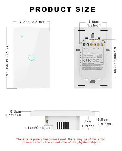 Interructor Inteligente CozyLife  |  Compatible con Alexa, Google y Apple HomeKit
