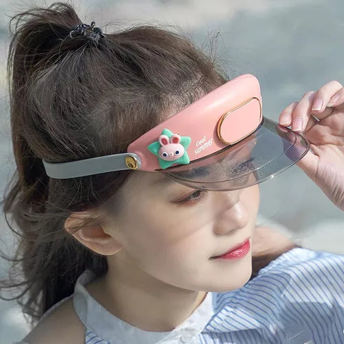 Gorra Con Ventilador Recargable + Envío Gratis 