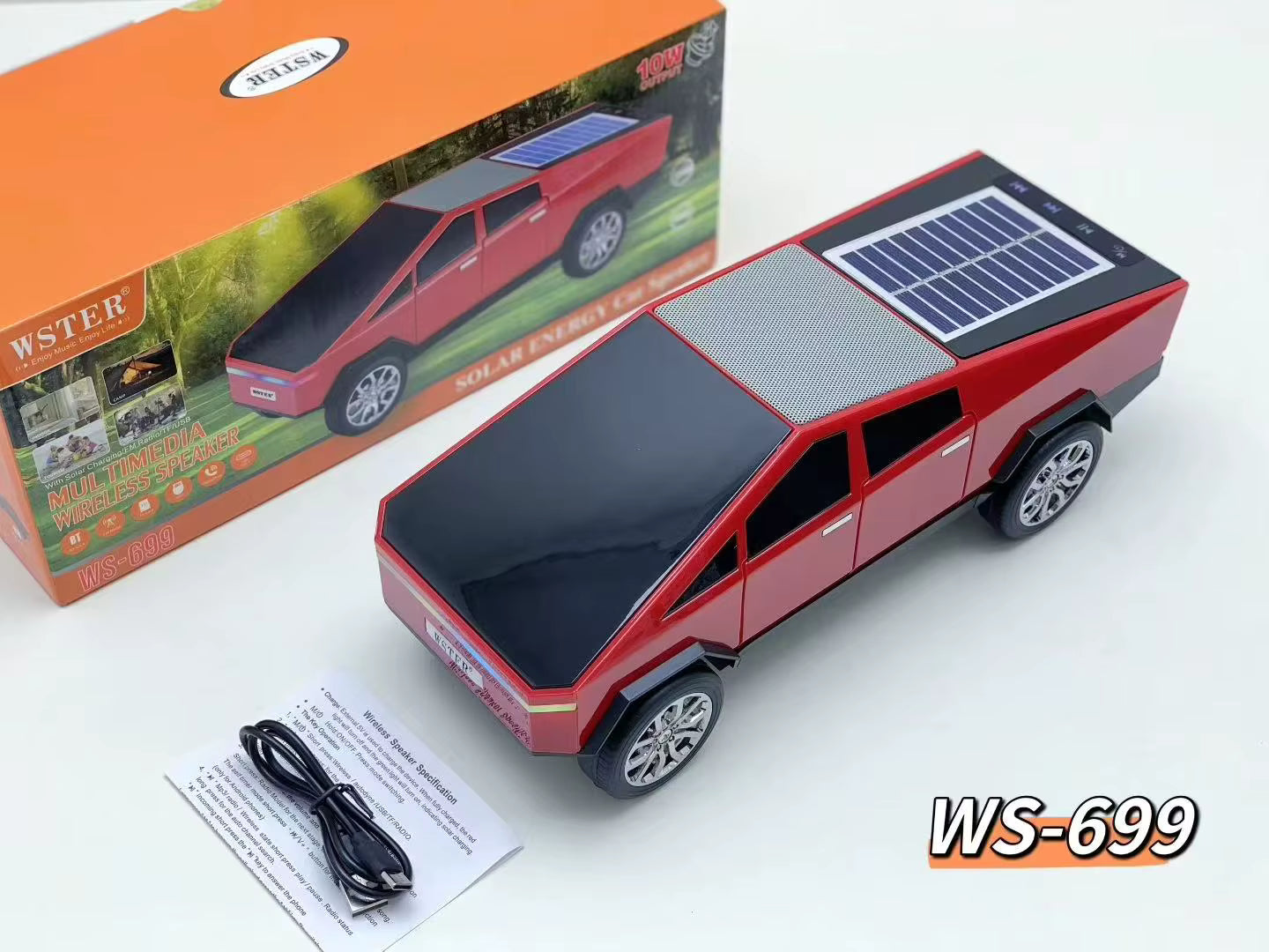 Tesla Cybertruck WS-699 Carro Parlante