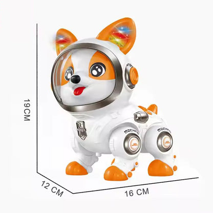 Perro Astronauta Bailarin Con Luces Y Sonido