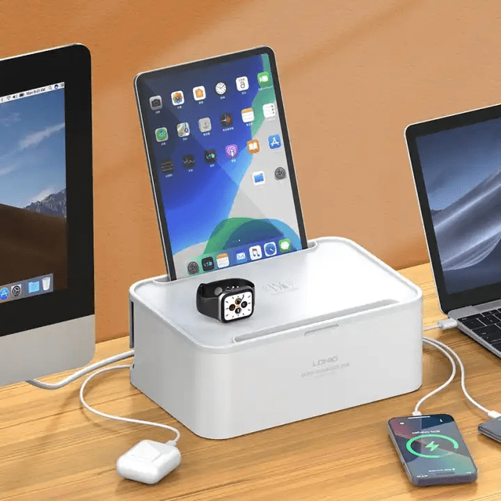 Multitoma Organizador con Carga Inalámbrica LDNIO SN5310W 2500W