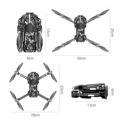 Drone V186 PRO Con 3 Cámaras Hd, Wifi a Control Remoto