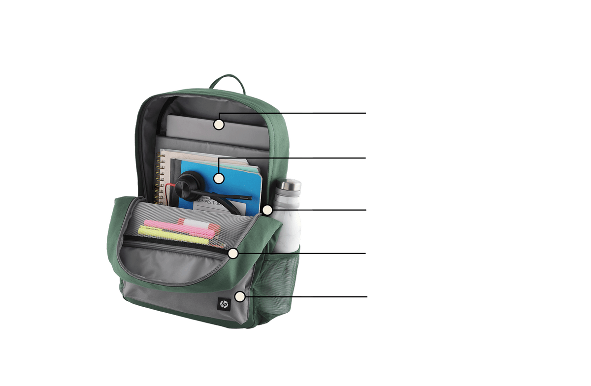 Morral HP Campus verde abierto