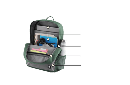 Morral HP Campus verde abierto