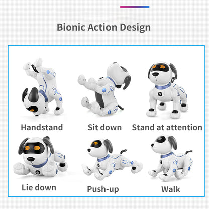Perro Robot Acrobático Biónico Inteligente A Control Remoto