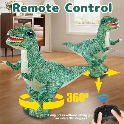 Dinosaurio Inflable RC con Control Remoto