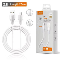 Cable USB LDNIO LS540 20cm Carga Rápida