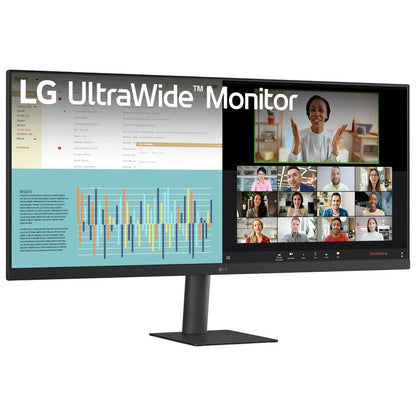 Monitor LG UltraWide 34U511A-B vista lateral