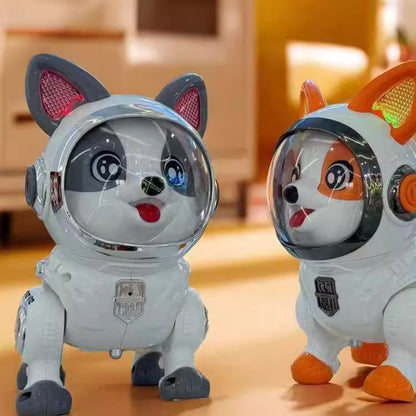 Perro Astronauta Bailarin Con Luces Y Sonido