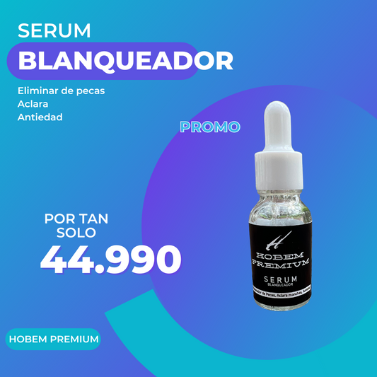 Serum Aclarante Anti-Edad Unisex Hobem Premium + Envio Gratis